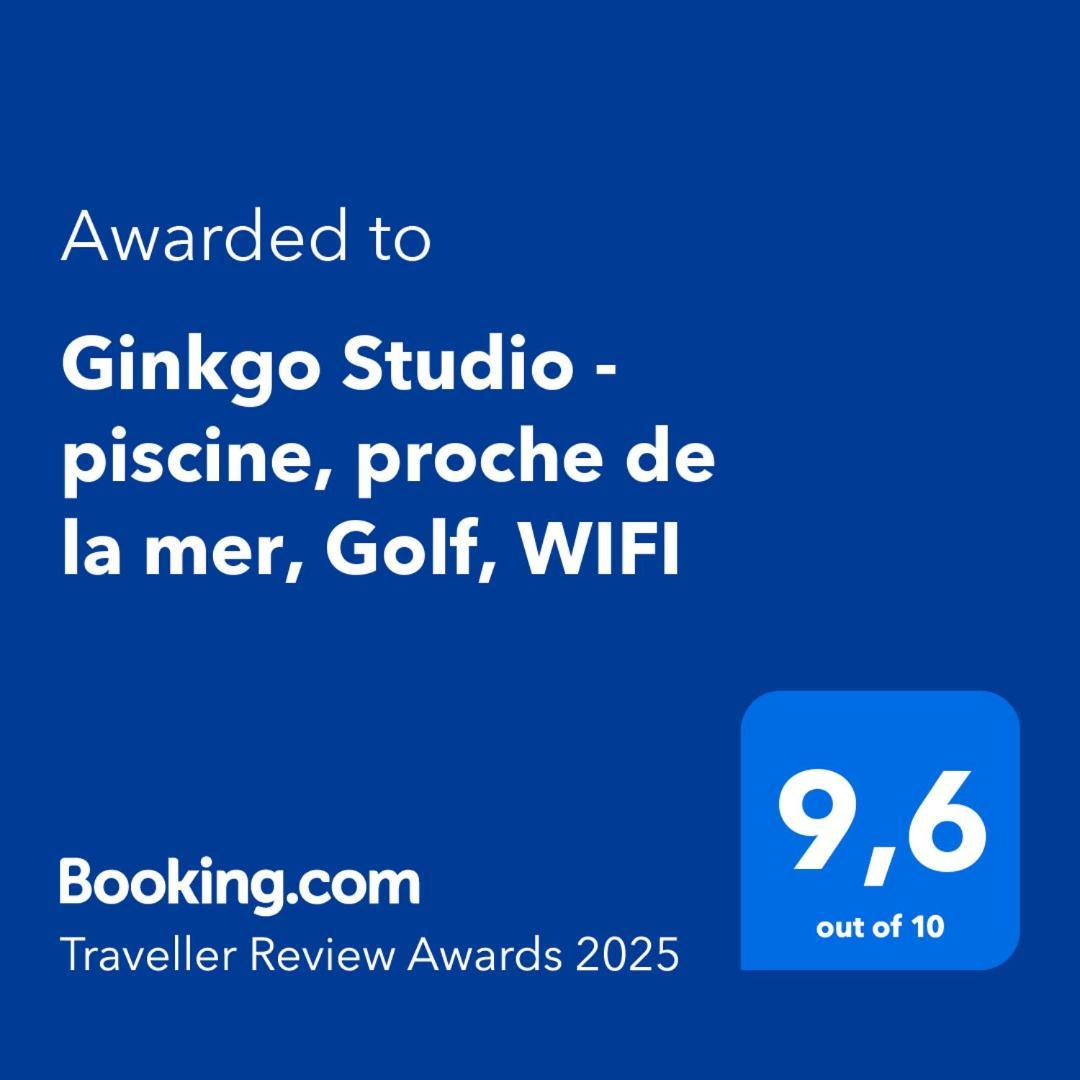 Ginkgo Studio - Piscine, Proche De La Mer, Golf, Wifi Mandelieu La Napoule Bagian luar foto